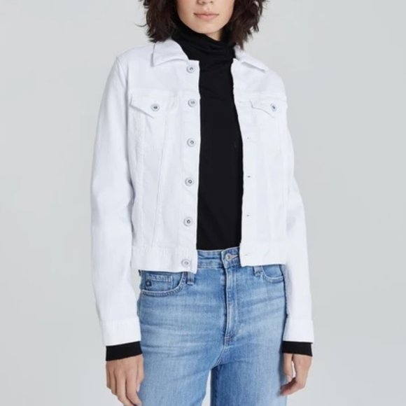 ag white jean jacket